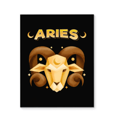 Aries Wrapped Canvas 8x10 | Zodiac Series 2 - Beyond T-shirts